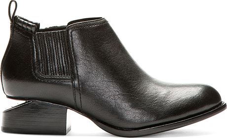 kori leather ankle boots
