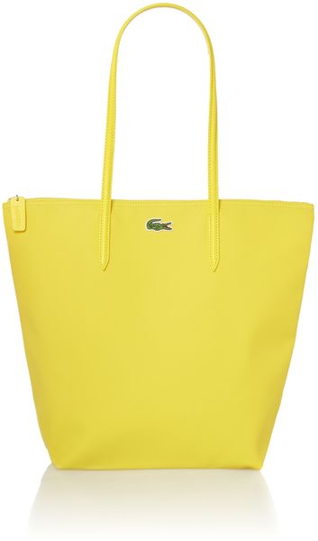 yellow lacoste bag