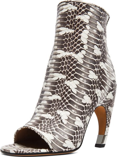givenchy snake print boots