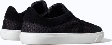 sneaker zara leather open