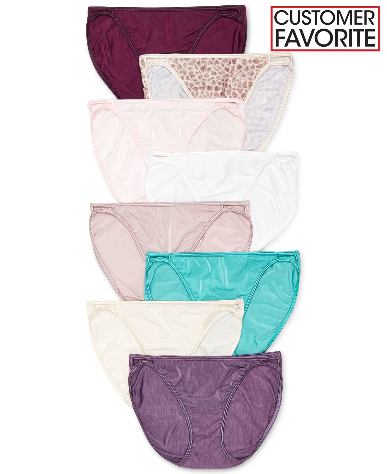Vanity Fair Synthetic Illumination String Bikini 18108 In Purple Lyst