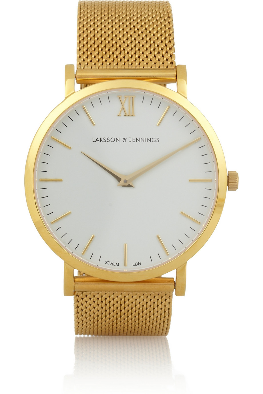 Larsson & Jennings Cm GoldPlated Watch in Gold Lyst
