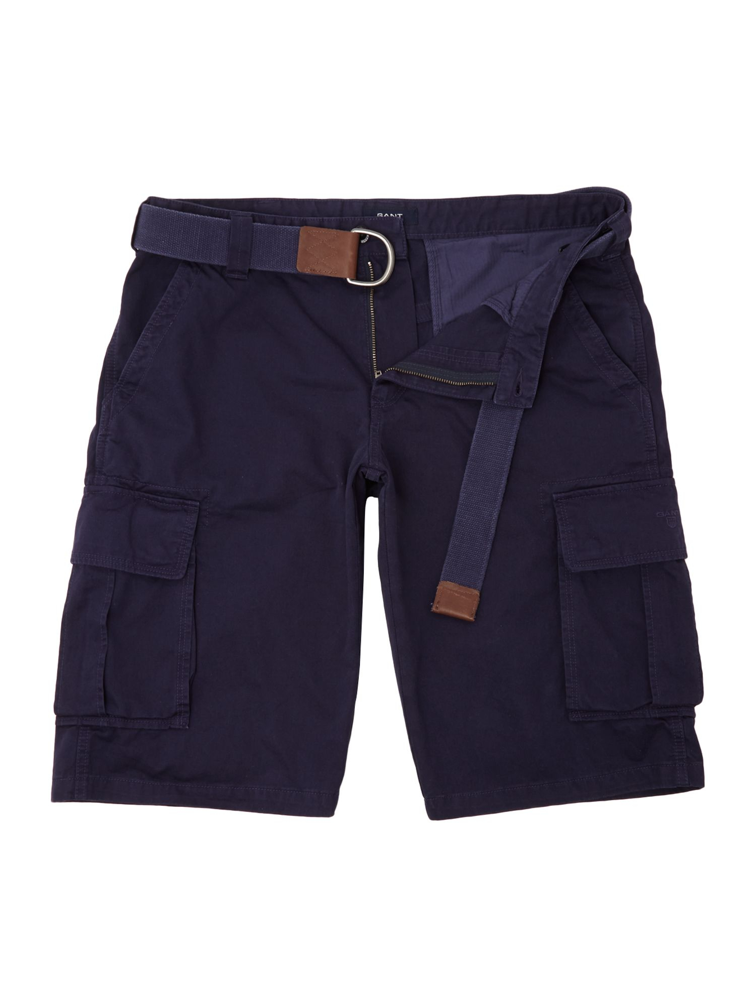 levi's navy blue cargo shorts