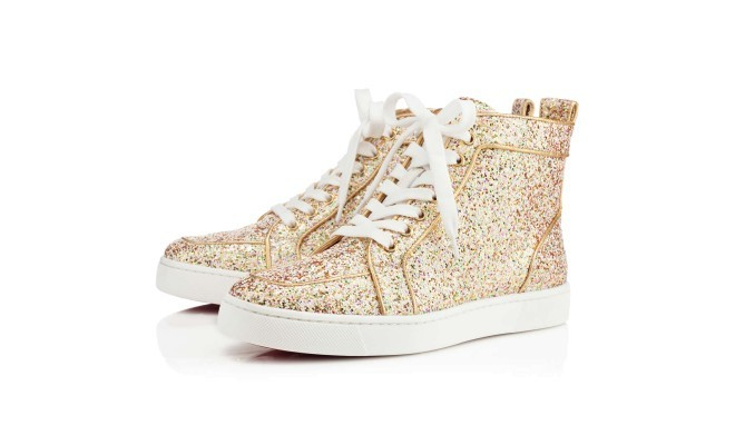 gold high top