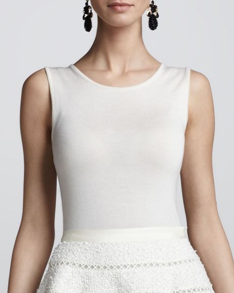 oscar de la renta tank top sam's club