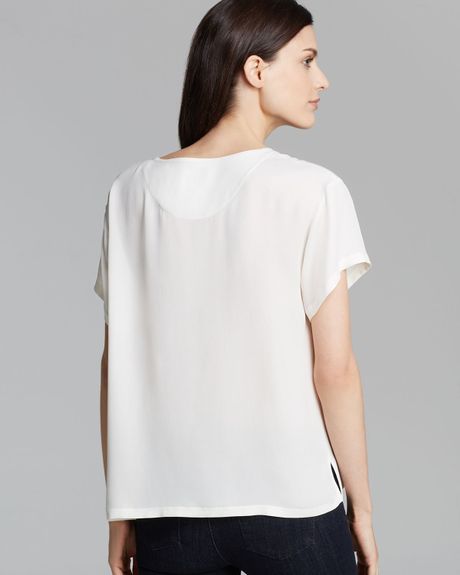 white georgette shirt online