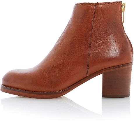 dune brown ankle boots ladies