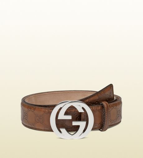 gucci interlocking g belt mens