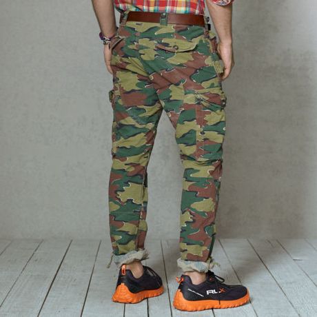Polo Ralph Lauren Straightfit Camo Cargo Pant in Multicolor for Men (Wild River Camo Print) | Lyst