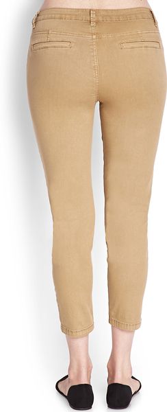 forever 21 khaki cargo pants