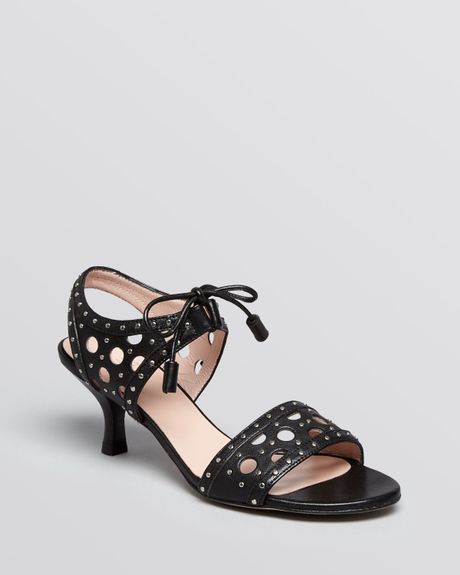 open toe kitten heel shoes