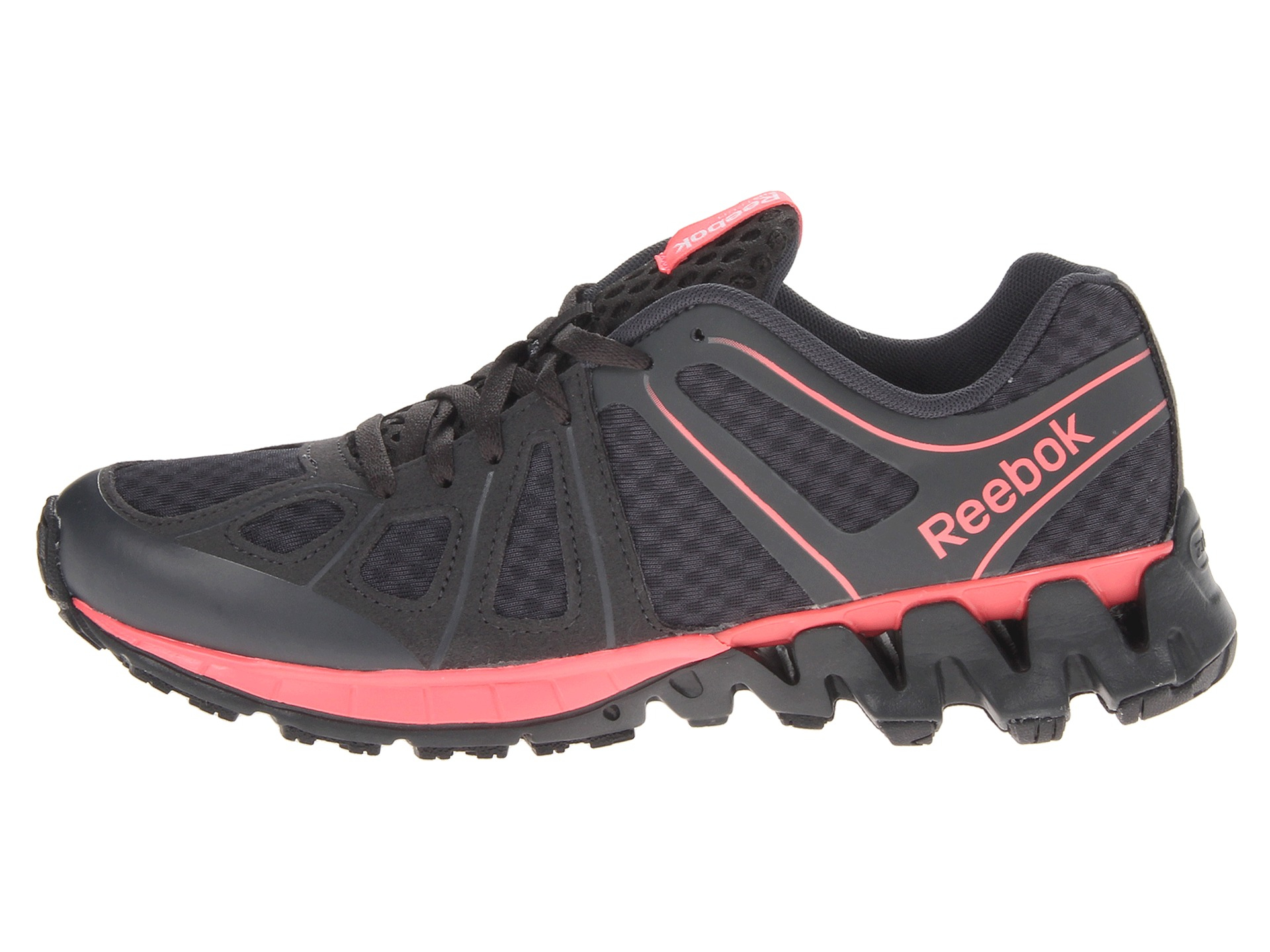 Reebok Zigkick Dual in Black (Gravel/Punch Pink/Black/White) Lyst