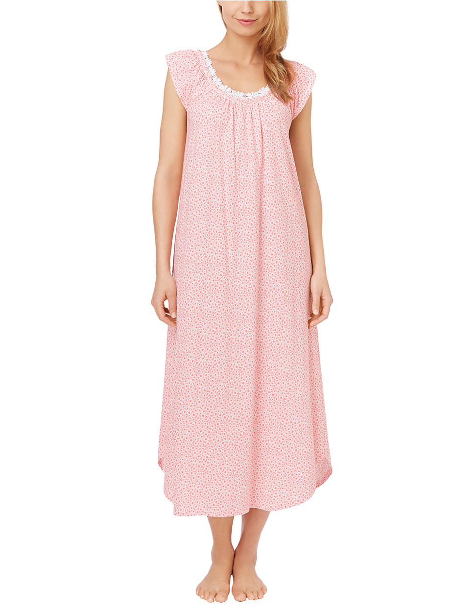 long cotton night gowns