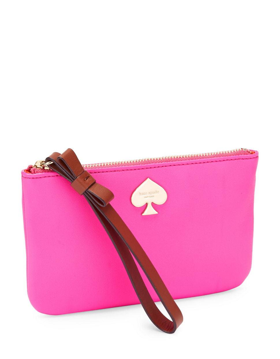 Kate Spade Cobblestone Park Bee Wristlet in Pink (Vivid Snapdragon) Lyst