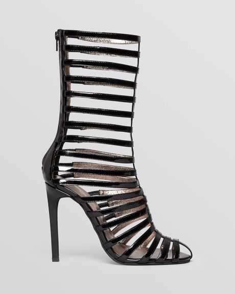 Jeffrey Campbell Tall Sandals Gladiator High Heel in Black | Lyst