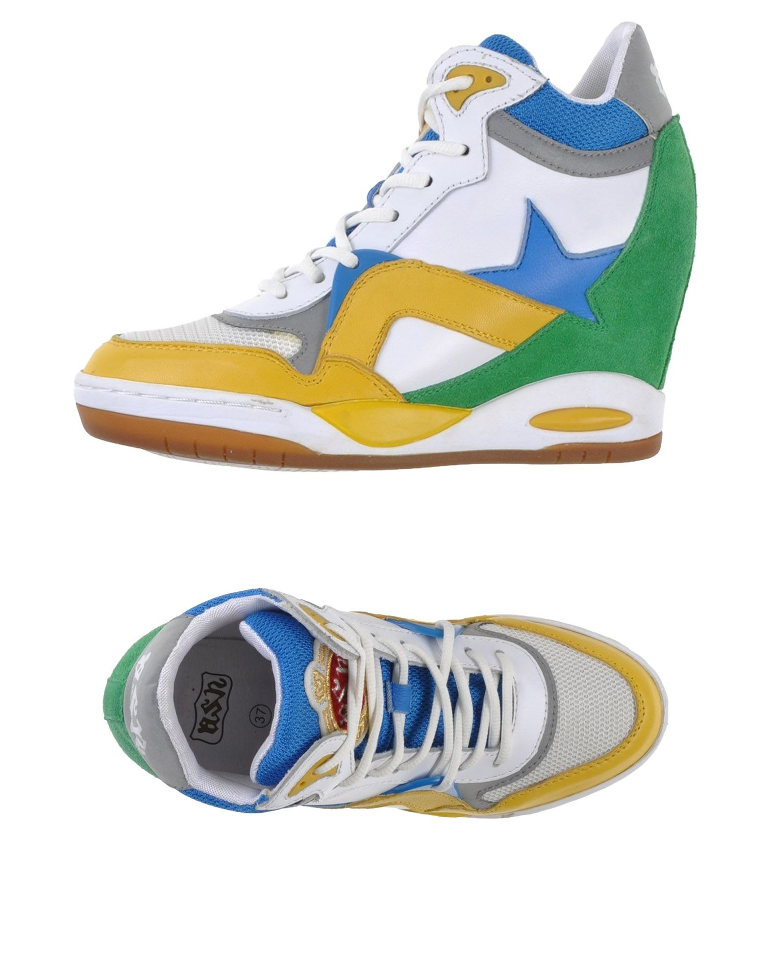 funky high top trainers