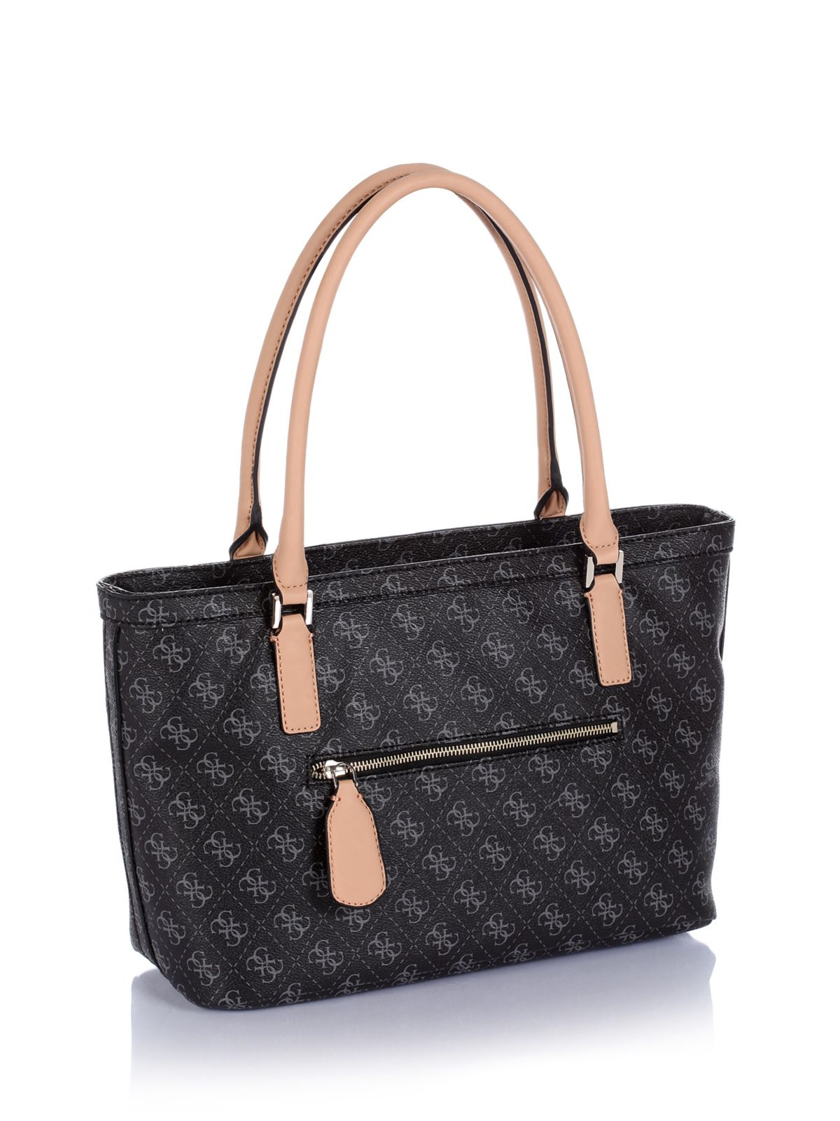 Guess Insider Medium Classic Tote Bag in Black Lyst