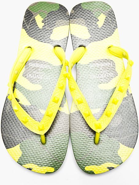 camo havaianas mens