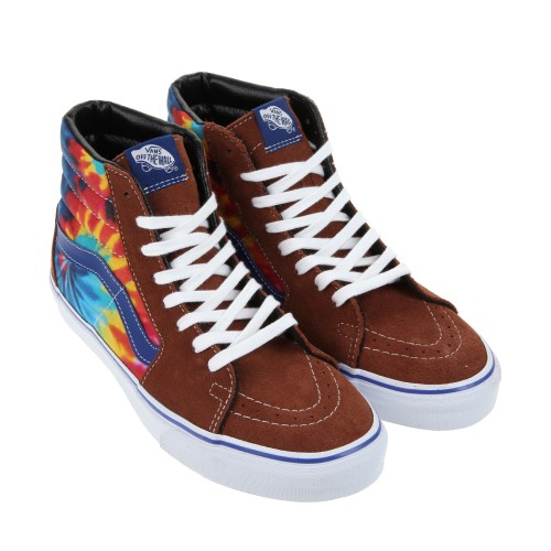 vans multi color shoes