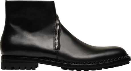 balenciaga zip boots