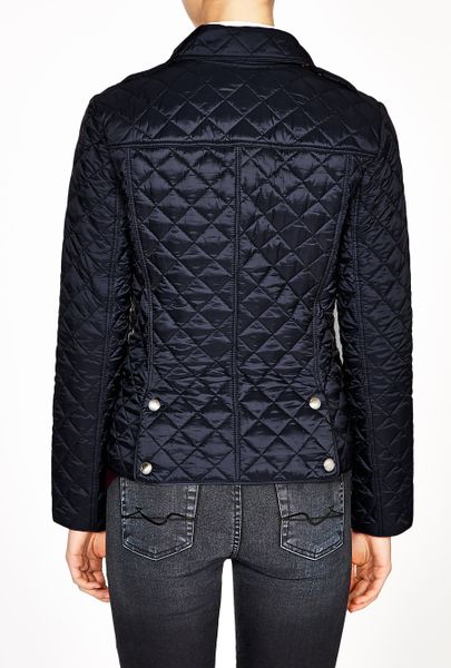 burberry quilted jacket small