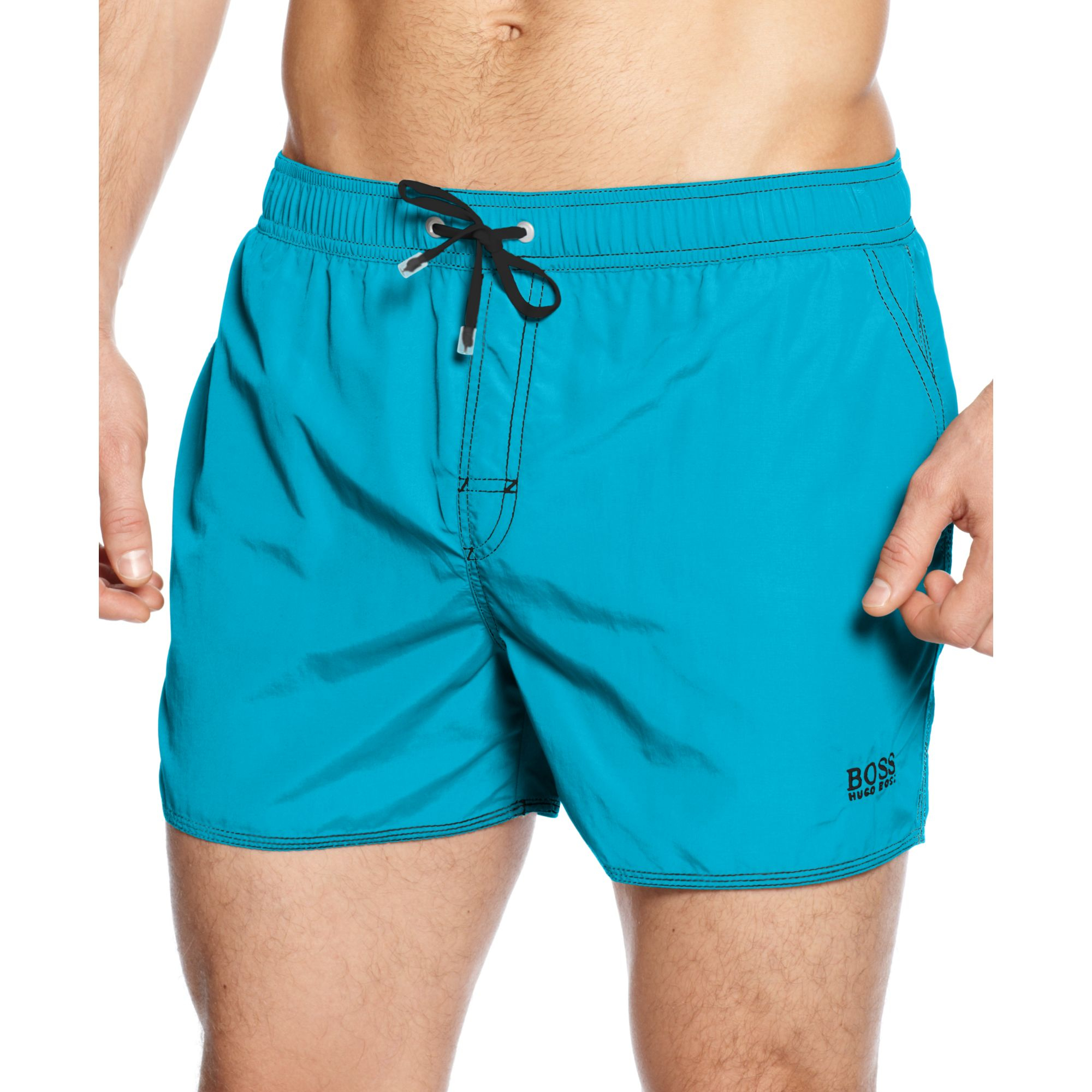 Hugo Boss Boss Lobster Swim Trunk in Blue for Men (Teal) Lyst