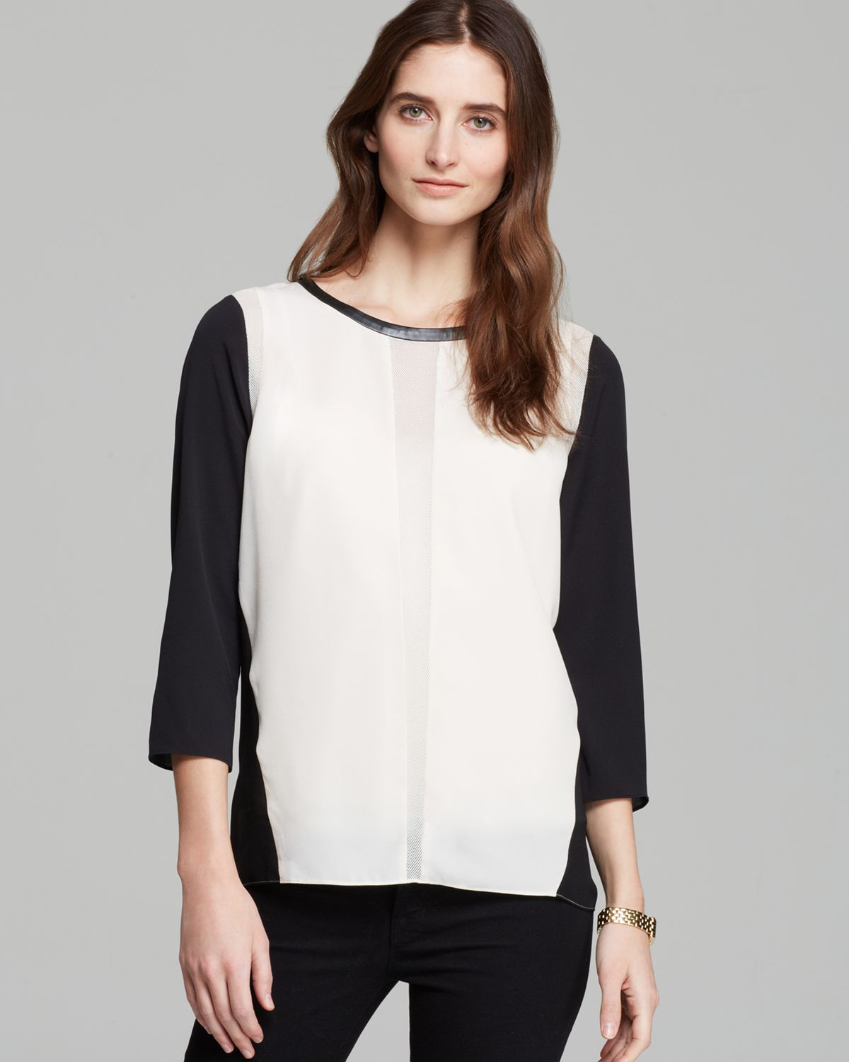 dkny tops blouses
