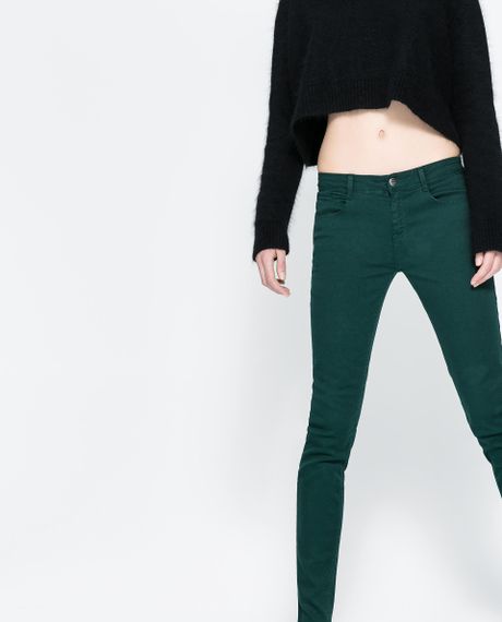 zara basic trousers