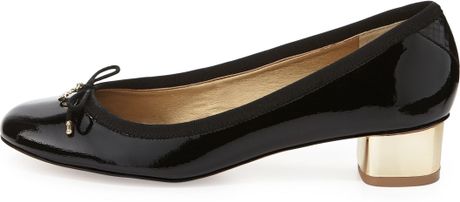heel patent bow low leather edelman natalie pump sam shoes