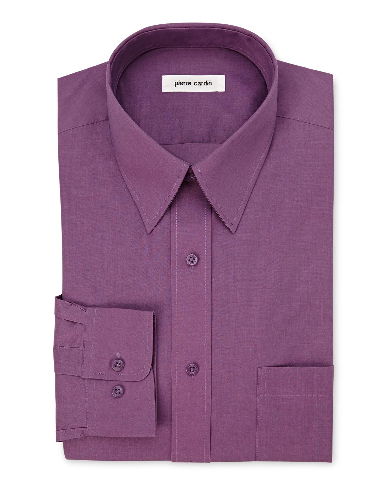 Pierre Cardin Purple Dress Shirt in Purple for Men Lyst
