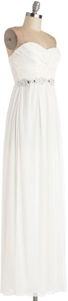 Modcloth Never Spin Better Dress in White - Lyst