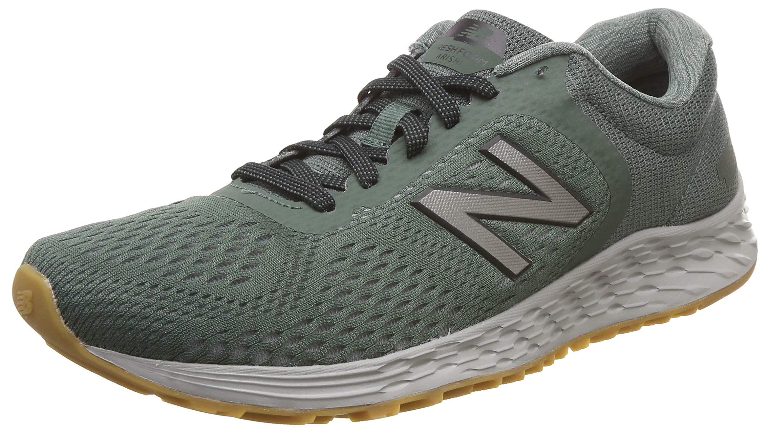 New Balance Rubber Fresh Foam Arishi V Running Shoe In Green Silver