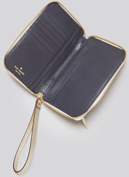 kate spade new york zip wristlet