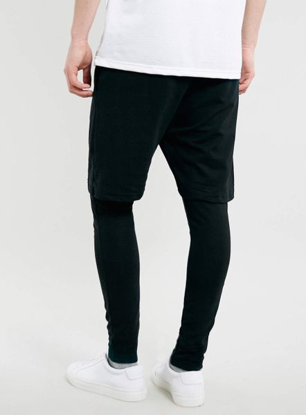 topman black joggers