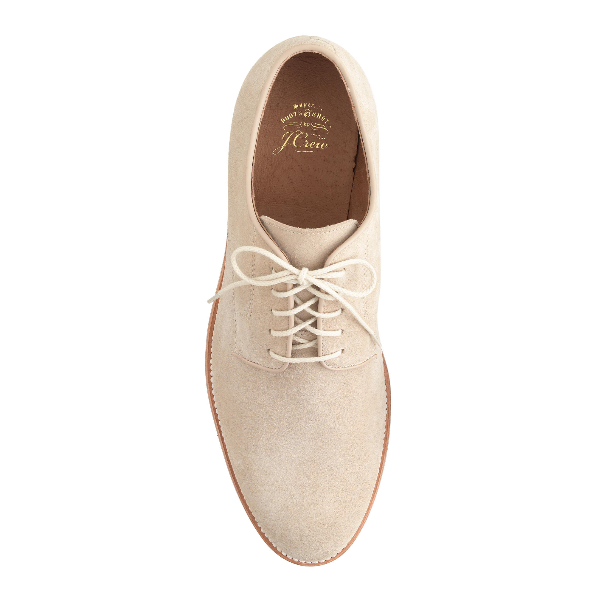 tan suede bucks