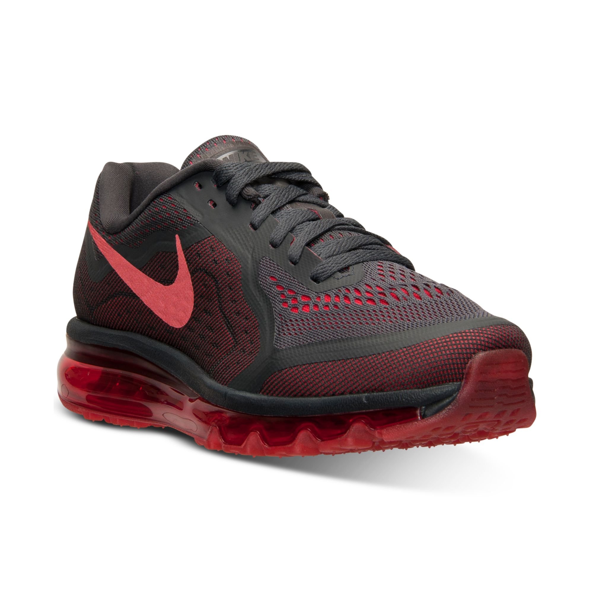 Nike Mens Air Max Running Sneakers From Finish Line In Red For Men