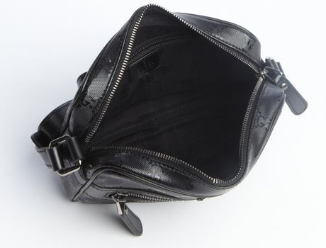 Gucci Black Shiny Gg Plus Small Crossbody Bag in Black | Lyst