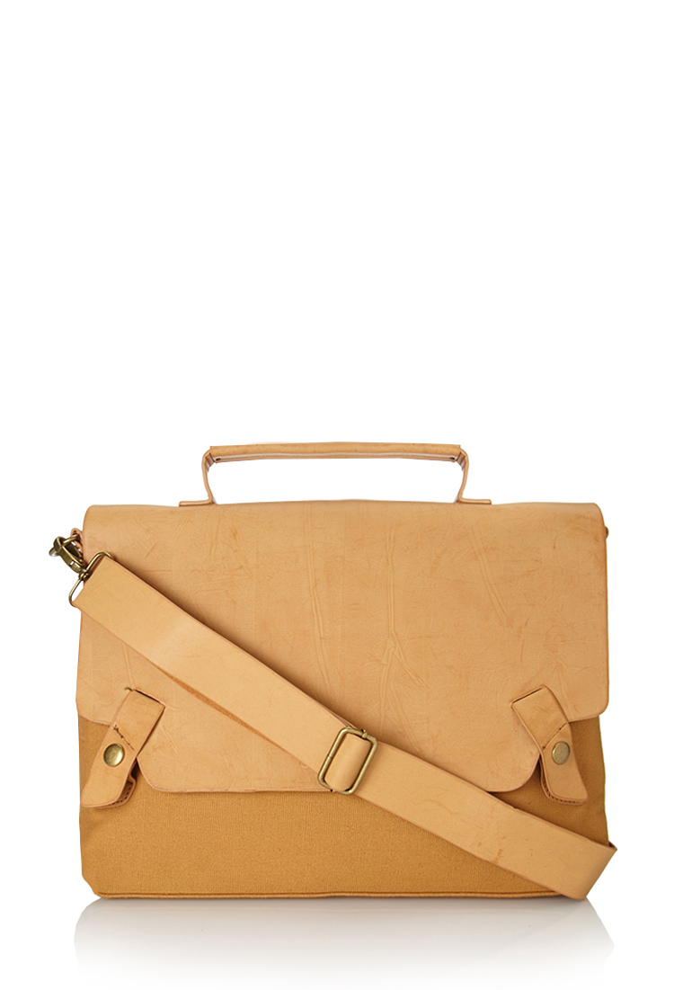 21men Modern Messenger Bag in Beige for Men (Tan) Lyst