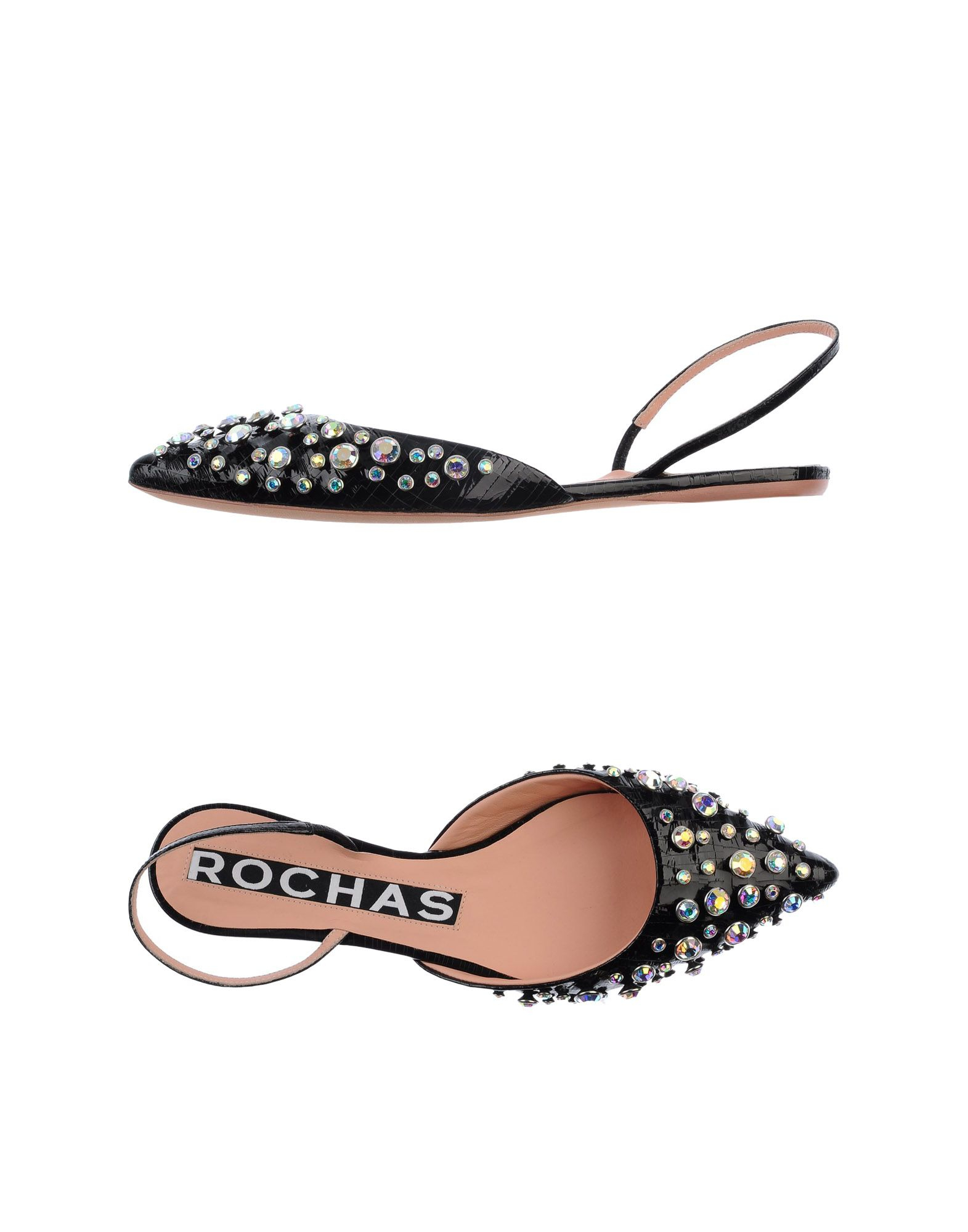 rochas ballet flats