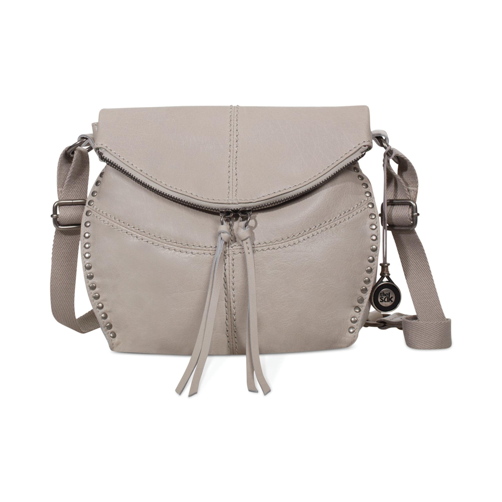 The Sak Silverlake Leather Crossbody in Gray (MIST) Lyst