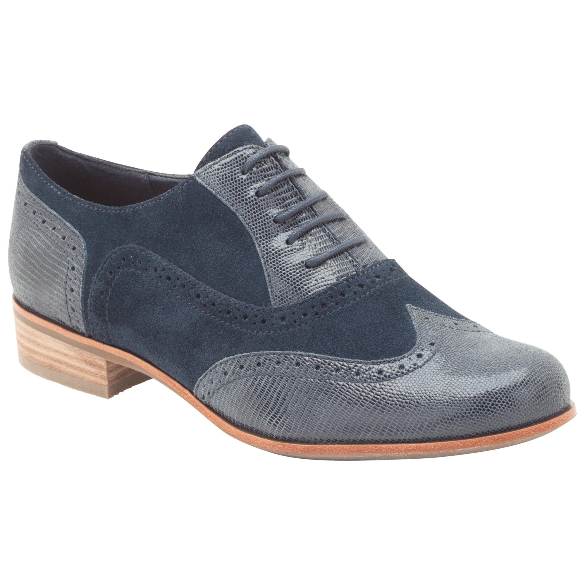 mens navy brogues