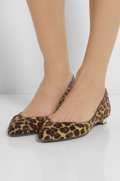 tory burch leopard print flats