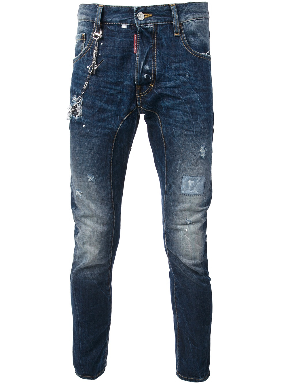 Dsquared² Skinny Jeans in Blue for Men Lyst