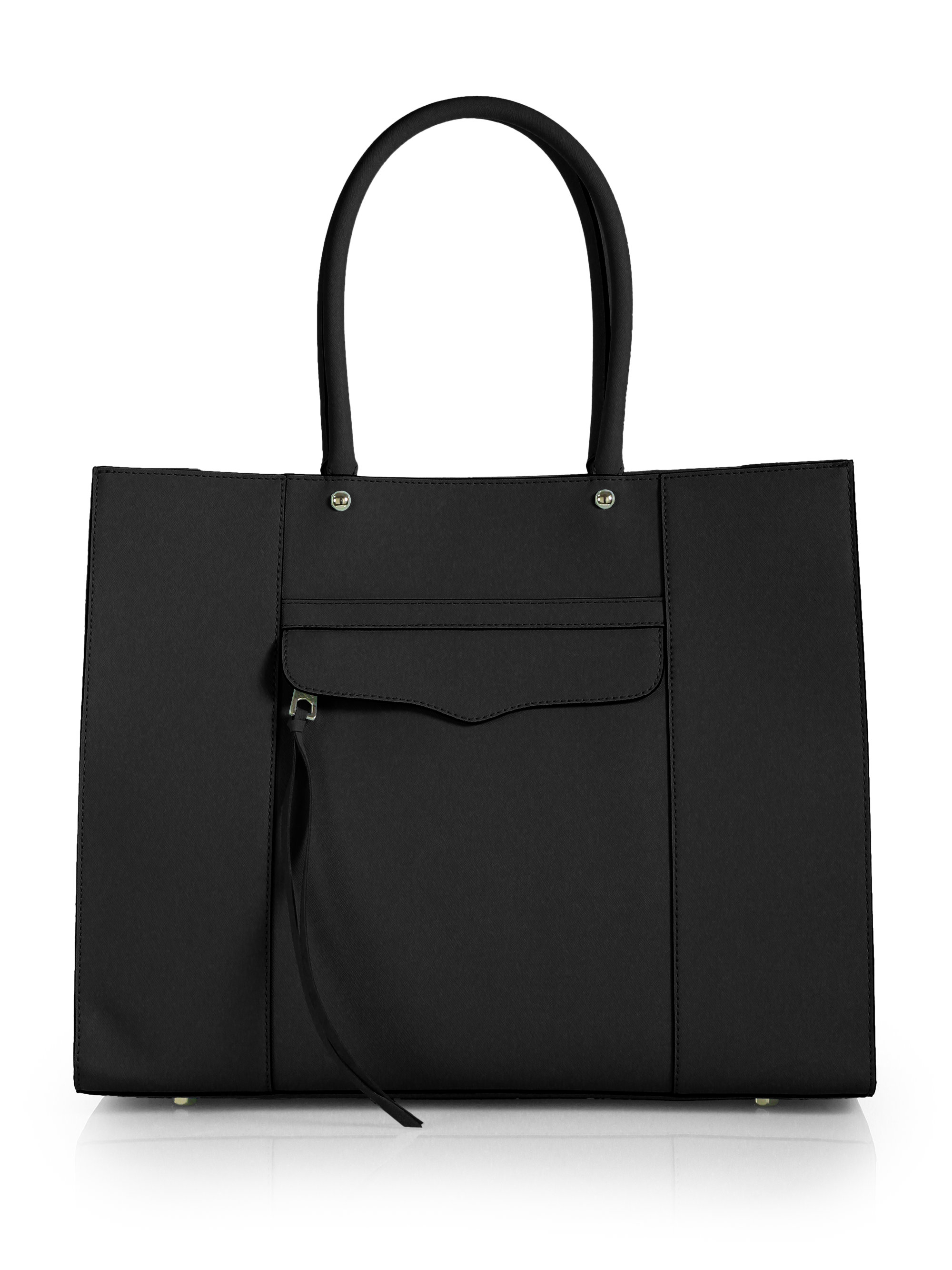Rebecca Minkoff Medium Mab Tote in Black Lyst