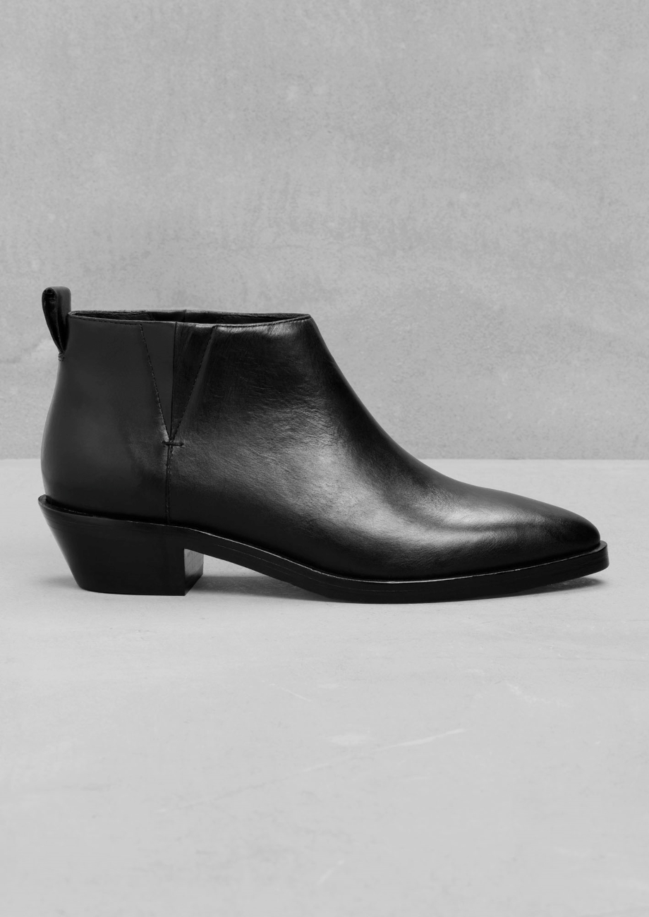 low cut flat ankle boots