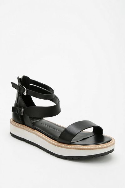 Urban Outfitters Dolce Vita Zenith Flatform Sandal in Black | Lyst