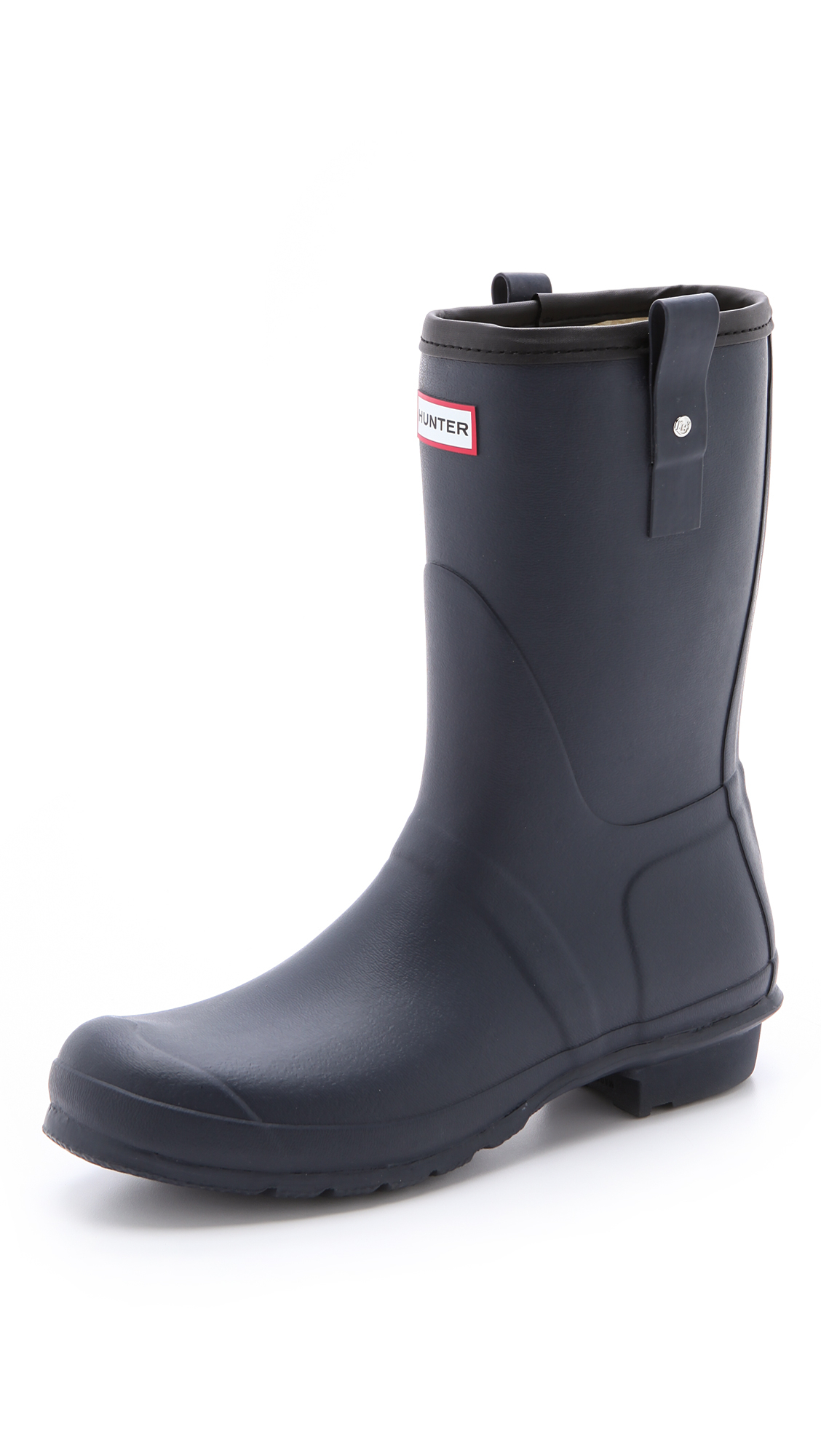 Hunter Original Short Rain Boots in Blue for Men (Navy) Lyst