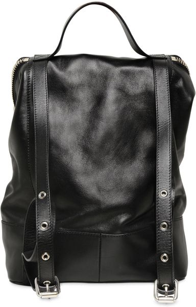 Giuseppe Zanotti Nappa Leather Backpack in Black | Lyst