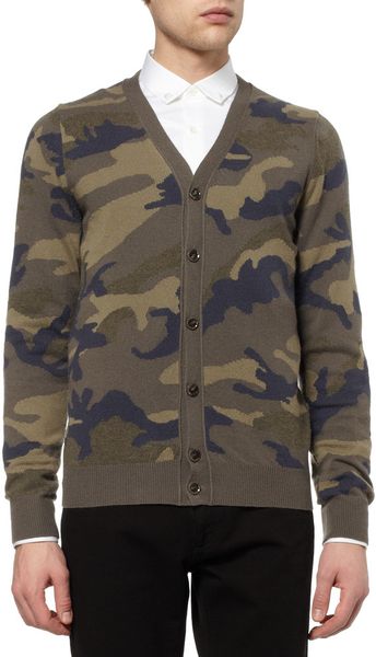 patagonia men's camouflage cardigans