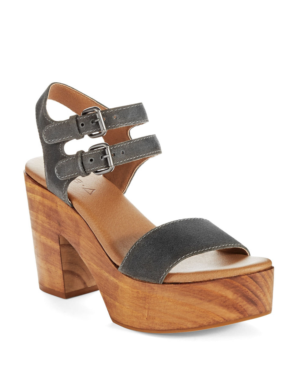 Kelsi Dagger Sky Platform Sandals in Blue | Lyst